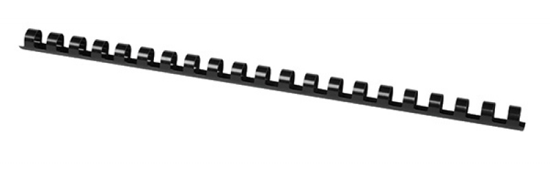 Пружина пластикова чорна d-12мм OFFICE PRODUCTS 20241215-05, 100 шт/уп